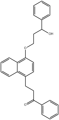 Dapoxetine impurity Struktur