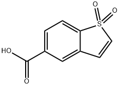 Benzo[b]thiophene-5-carboxylic acid, 1,1-dioxide,226259-47-8,结构式