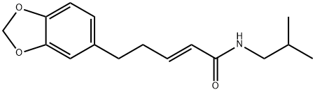 ジヒドロピペルロングミニン 化学構造式