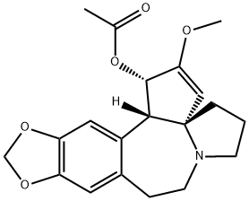 Acetylcephalotaxine Structure