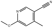 3-Pyridinecarbonitrile,6-methoxy-4-methyl-(9CI) Structure