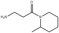 3-amino-1-(2-methylpiperidin-1-yl)propan-1-one Struktur