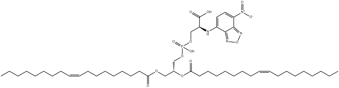 1 2-DIOLEOYL-SN-GLYCERO-3-PHOSPHO-L-SERI Struktur