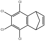 1,4-Methanonaphthalene, 5,6,7,8-tetrachloro-1,4-dihydro-,24573-13-5,结构式