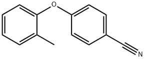 4-(邻甲苯氧基)苯腈, 24789-50-2, 结构式