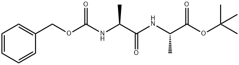 L-Alanine, N-[N-[(phenylmethoxy)carbonyl]-L-alanyl]-, 1,1-dimethylethyl ester (9CI),2488-22-4,结构式