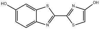 2-(4-羟基-2-噻唑基)苯并噻唑-6-醇,24963-17-5,结构式