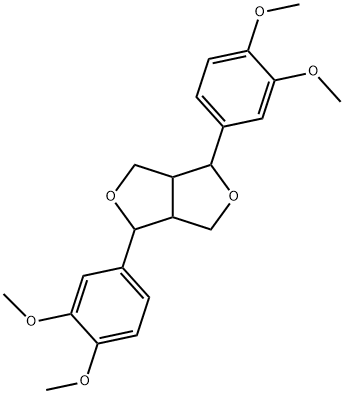 松脂酚二甲醚 结构式