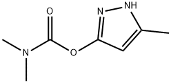 3-methylpyrazol-5-yl-dimethylcarbamate monometilan Structure