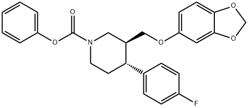帕罗西汀化学结构式图片