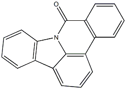 9H-Indolo[3,2,1-de]phenanthridin-9-one 结构式