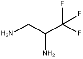 3,3,3-Trifluoropropane-1,2-diamine Struktur