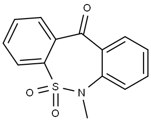 噻奈普汀杂质,26638-46-0,结构式