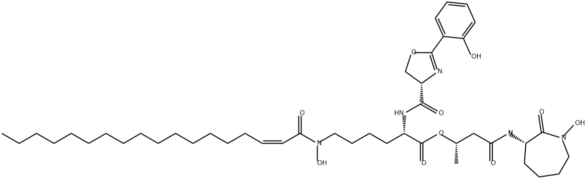 Mycobactin s Struktur