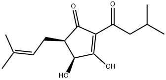 (4S)-3,4β-Dihydroxy-5β-(3-methyl-2-butenyl)-2-(3-methyl-1-oxobutyl)-2-cyclopenten-1-one|