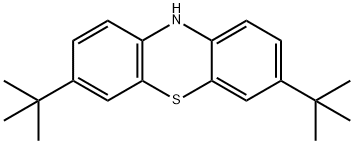 10H-Phenothiazine, 3,7-bis(1,1-dimethylethyl)- Structure