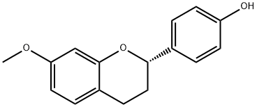 4'-hydroxy-7-methoxyflavan Structure