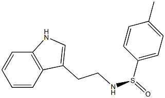 R-N-P-TOLYLSULFINYLTRYPTAMINE  97 Struktur