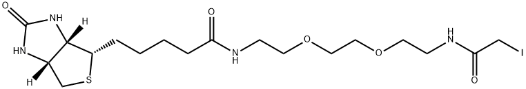 Biotin-PEG2-iodide, 292843-75-5, 结构式