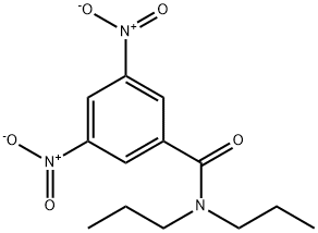 Benzamide, 3,5-dinitro-N,N-dipropyl- Struktur