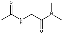 2-acetamido-N,N-dimethylacetamide Structure