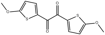 Glyoxal, bis(5-methoxy-2-thienyl)- (8CI),30135-27-4,结构式