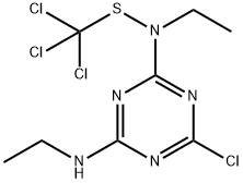 1,1,1-TRICHLORO-N-(4-CHLORO-6-(ETHYLAMINO)-S-*)|