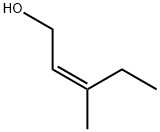 2-Penten-1-ol, 3-methyl-, (2Z)- 化学構造式