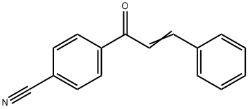 Benzonitrile, 4-(1-oxo-3-phenyl-2-propen-1-yl)- Structure