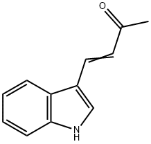 3-Buten-2-one, 4-(1H-indol-3-yl)- 结构式