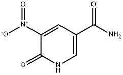 3-Pyridinecarboxamide, 1,6-dihydro-5-nitro-6-oxo- Structure
