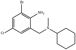 Bromhexine Related Compound 2 HCl|盐酸溴己新杂质I(N-甲基-N-环己基-2-氨基-5-氯-3-溴苯甲胺)