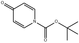 tert-butyl 4-oxo-1,4-dihydropyridine-1-carboxylate 化学構造式