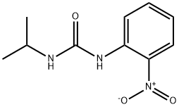 Urea, N-(1-methylethyl)-N'-(2-nitrophenyl)- Struktur
