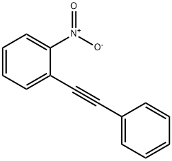 Benzene, 1-nitro-2-(2-phenylethynyl)- 结构式