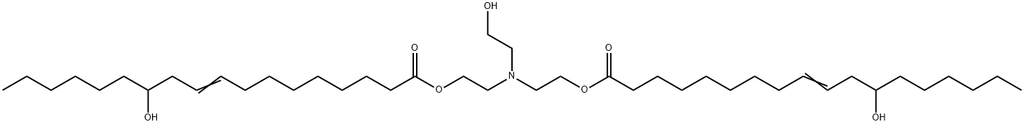 二蓖麻醇酸TEA盐,351216-93-8,结构式