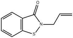 1,2-Benzisothiazol-3(2H)-one, 2-(2-propen-1-yl)- Structure