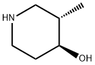 4-Piperidinol, 3-methyl-, (3S,4S)- Struktur
