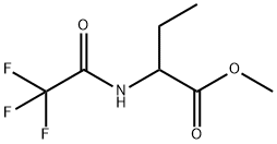 N-TFA-DL-A-AMINOBUTYRIC ACID*METHYL ESTE R Struktur