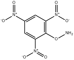 Hydroxylamine, O-(2,4,6-trinitrophenyl)- Structure