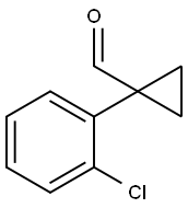 1-(2-氯苯基)环丙基甲醛, 395674-26-7, 结构式