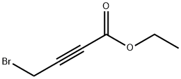 2-Butynoic acid, 4-bromo-, ethyl ester Struktur