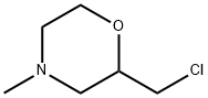 2-(chloromethyl)-4-methylmorpholine Structure