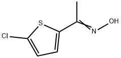 Ethanone, 1-(5-chloro-2-thienyl)-, oxime Structure