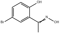2-Hydroxy-5-broMoacetophenone oxiMe Struktur