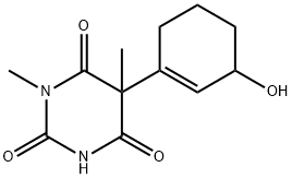 3'-hydroxyhexobarbital Structure