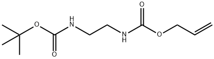 N-Alloc-N'-Boc-ethylenediamine Structure