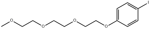 Benzene, 1-iodo-4-[2-[2-(2-methoxyethoxy)ethoxy]ethoxy]-,439942-88-8,结构式