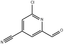 2-氯-6-甲酰基异喹啉腈, 448907-74-2, 结构式