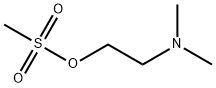 Methanesulfonic acid, 2-(dimethylamino)ethyl ester 结构式